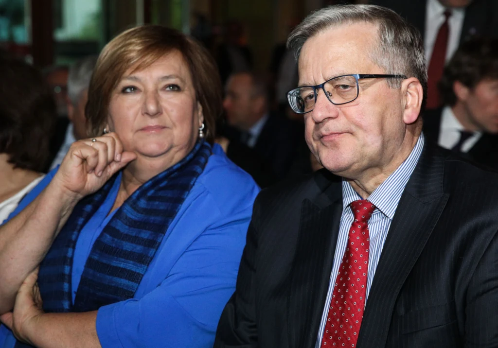 Anna Komorowska i Bronisław Komorowski