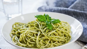 Spaghetti z pesto genovese