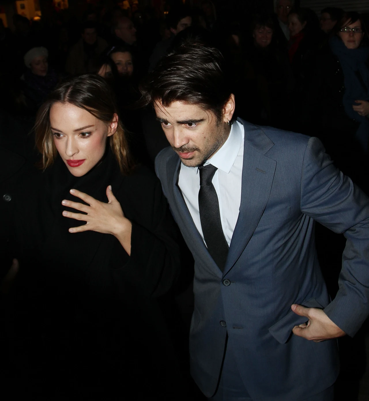 Alicja Bachleda-Curuś i Colin Farrell Alicja Bachleda-Curuś i Colin Farrell