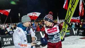 Adam Małysz i Kamil Stoch w Lillehammer