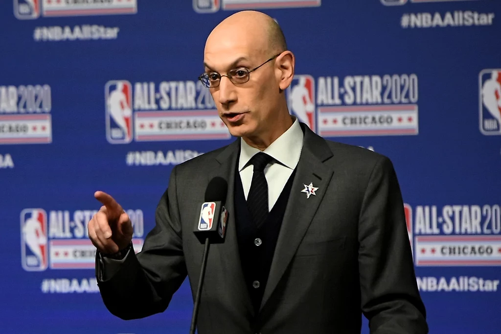 Komisarz NBA Adam Silver Komisarz NBA Adam Silver