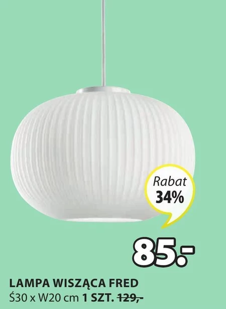 Lampa wisząca Fred