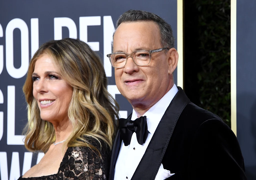 Tom Hanks i Rita Wilson mają we krwi przeciwciała