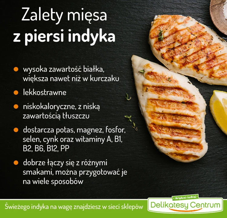 Jakie są zalety mięsa z indyka? 