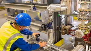 KGHM uruchomi produkcję środków dezynfekujących wykożystując do tego celu infrastrukturę spółki Nitroerg. Fot. KGHM