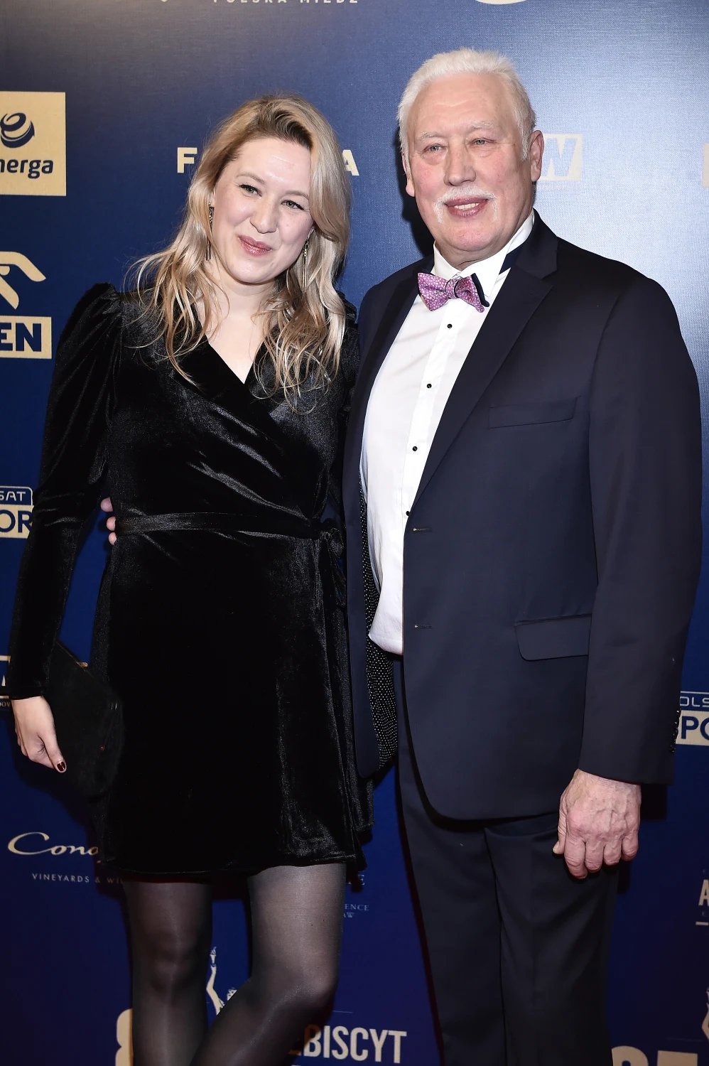 Władysław Kozakiewicz z córką Władysław Kozakiewicz z córką