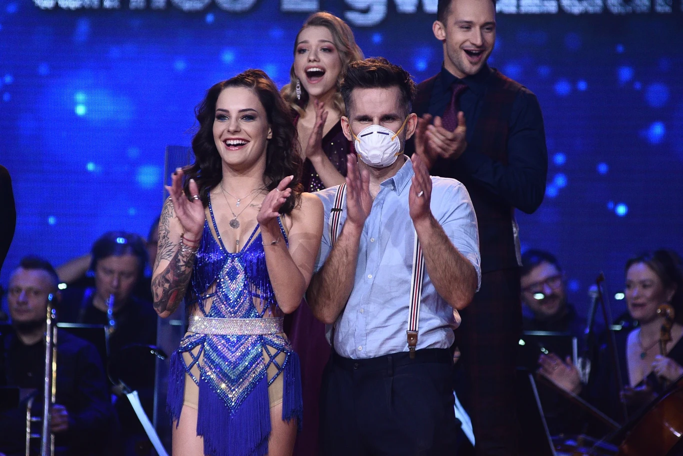 Marcin Bosak jako jedyny z uczestników show poważnie potraktował zalecane środki ostrożności