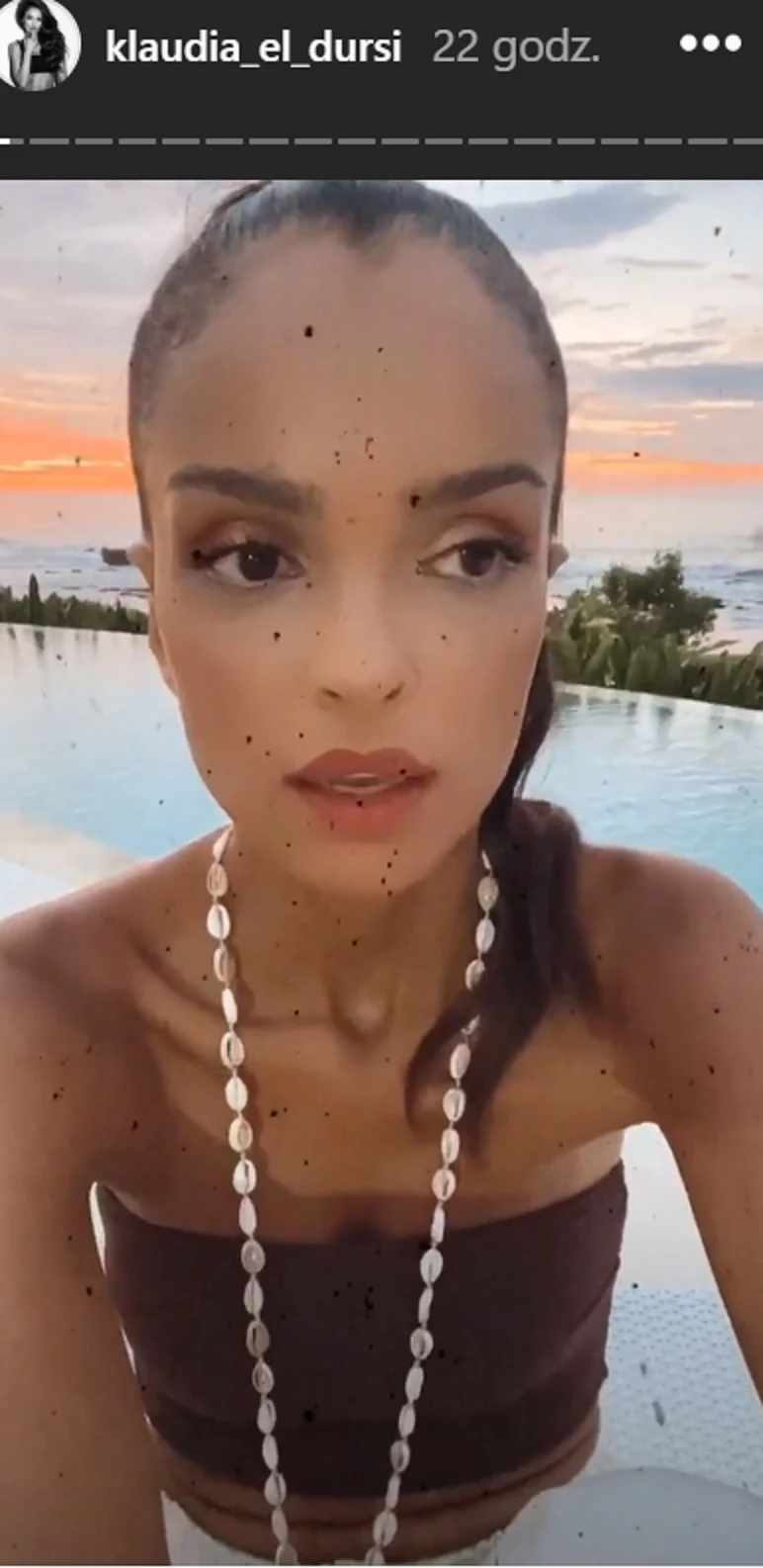 Klaudia El Dursi opowiedziała o swojej sytuacji na InstaStories 