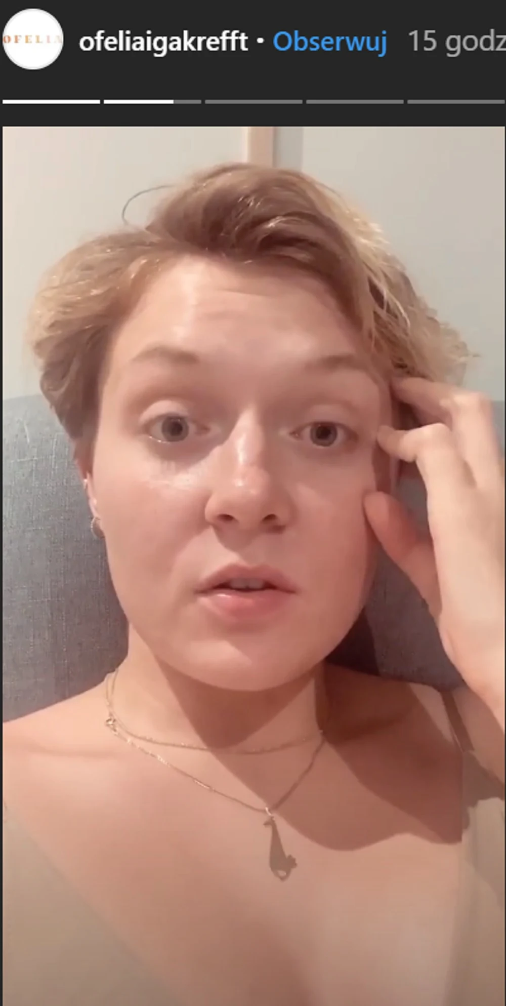 Iga Krefft podzieliła się swoją sytuacją za pomocą InstaStories 