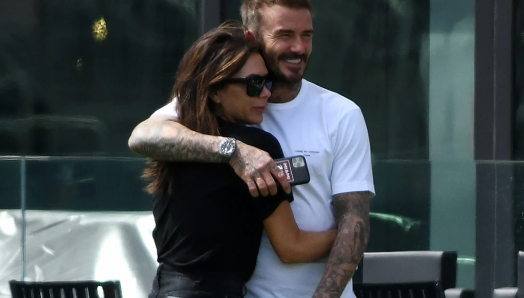 Victoria i David przyłapani na czułościach