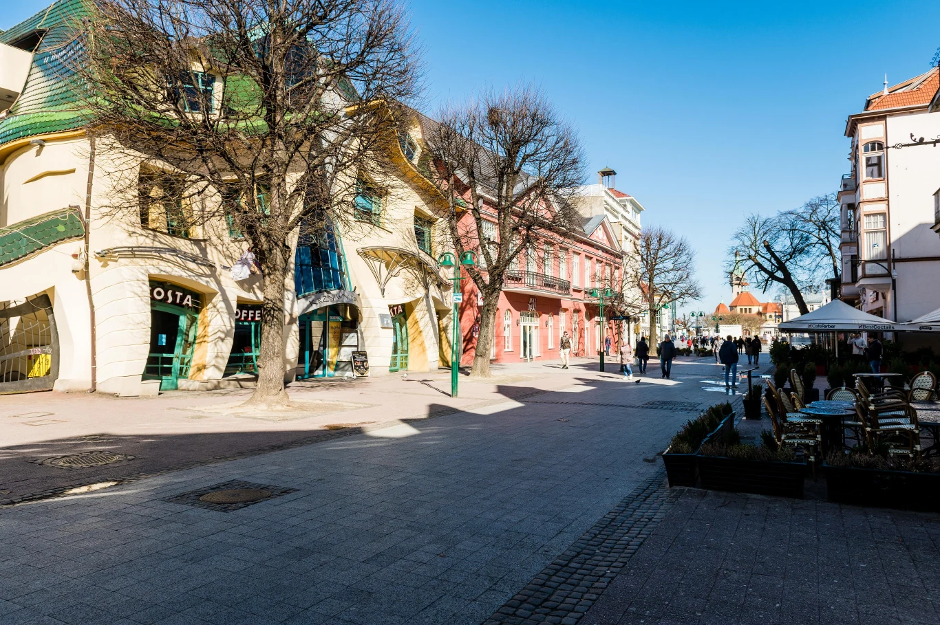 Sopot; na Monciaku zwykle można spotkać wielu turystów 
