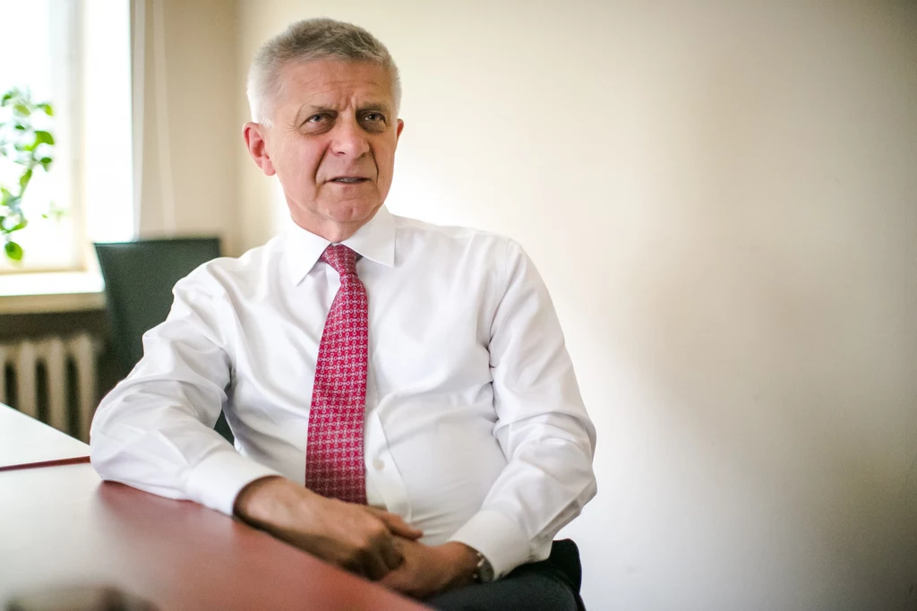 Marek Belka, były premier, minister finansów i prezes NBP. Fot. Piotr Grzybowski.