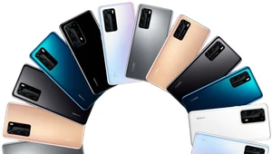 Huawei P40 we wszystkich kolorach na zdjęciu