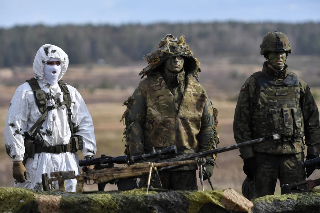 Żołnierze uczestniczący w ćwiczeniu Defender-Europe 20. Dotychczas przerzucono zaledwie 1/3 planowanych sił