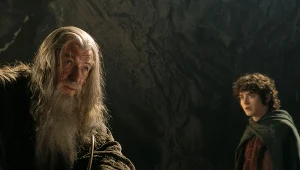 Kadr z serii "Władca Pierścieni"