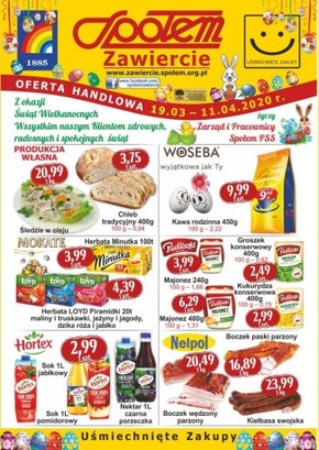 Oferta handlowa Społem Zawiercie