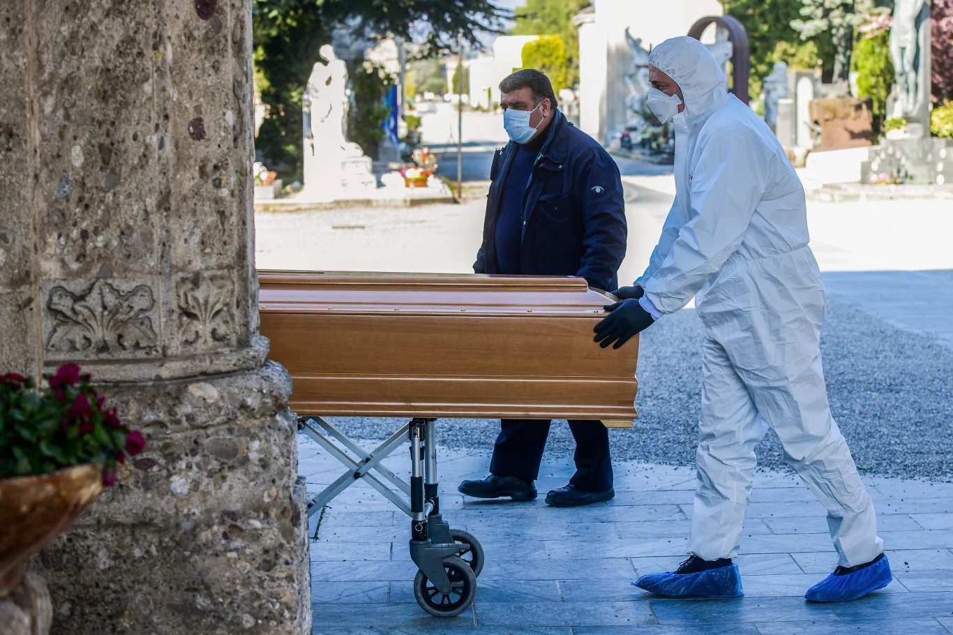 Sytuacja w Bergamo jest szczególnie poważna Sytuacja w Bergamo jest szczególnie poważna