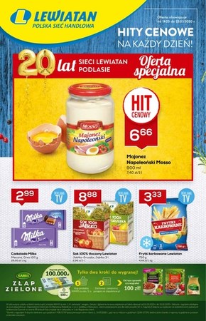 Oferta handlowa Lewiatan podlaskie