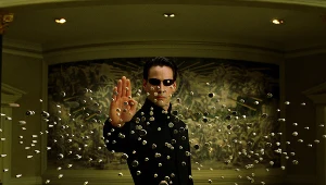 Keanu Reeves jako Neo w filmie "Matrix Reaktywacja"