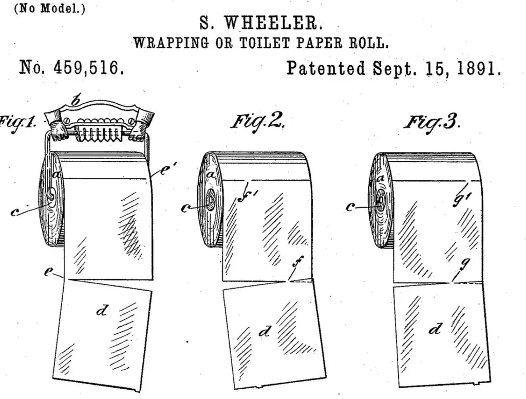 Fragment wniosku patentowego Setha Wheelera