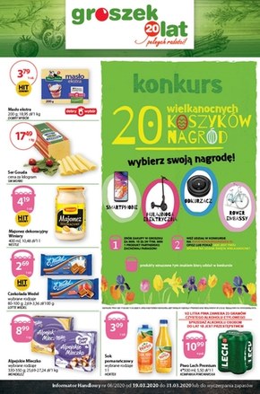 Wielkanocny koszyk w Groszku!