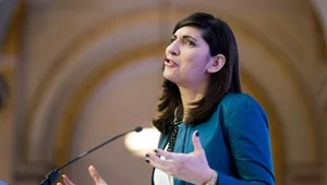 O co chodzi z tą wyceną? Na zdjęciu Stacey Cunningham, szefowa New York Stock Exchange
