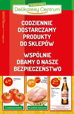 Gazetka promocyjna Delikatesy Centrum