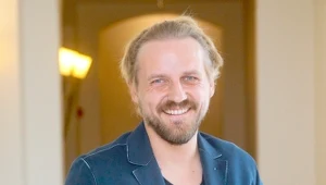 Paweł Domagała jest prawie zawsze uśmiechnięty