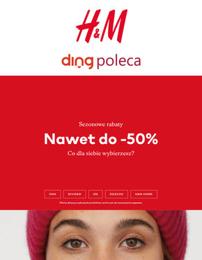 Sezonowe rabaty w H&M!