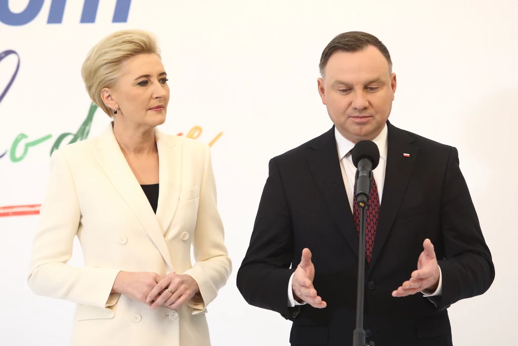 Agata Kornhauser-Duda i Andrzej Duda