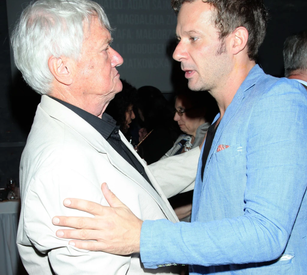 Maciej Małecki z synem Grzegorzem Maciej Małecki z synem Grzegorzem