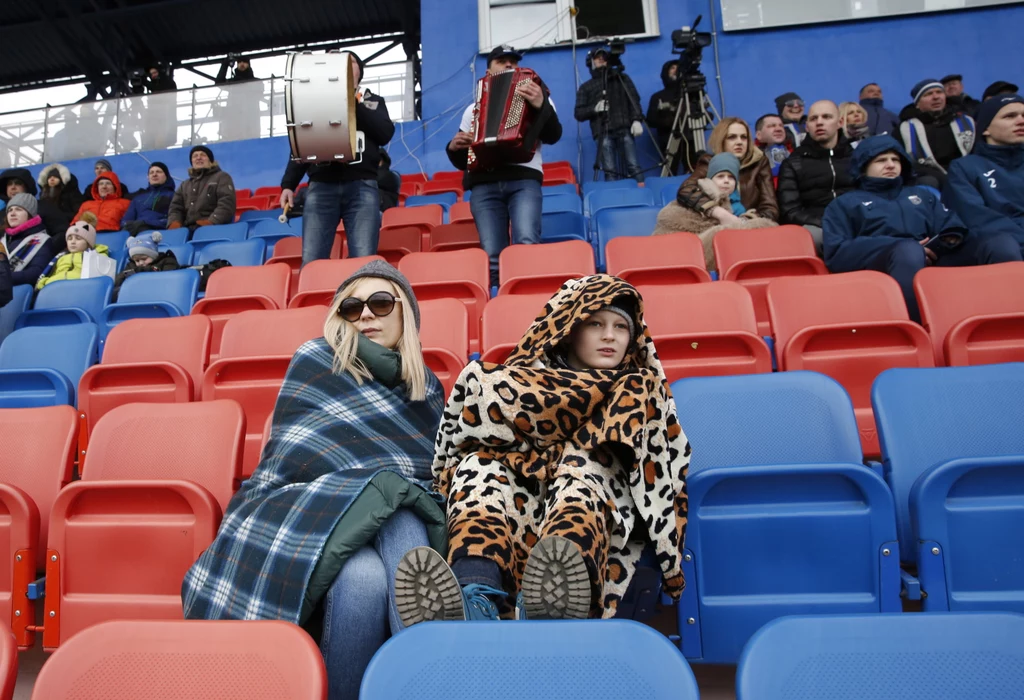 Kibice na meczu Isłacz - Nioman Grodno Kibice na meczu Isłacz - Nioman Grodno
