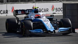 Robert Kubica na torze w Baku w ubiegłym sezonie