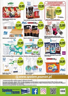 Wesołych Świąt Wielkanocnych życzy Społem Poznań