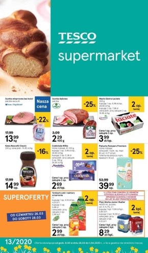 Promocje w Tesco Supermarket!