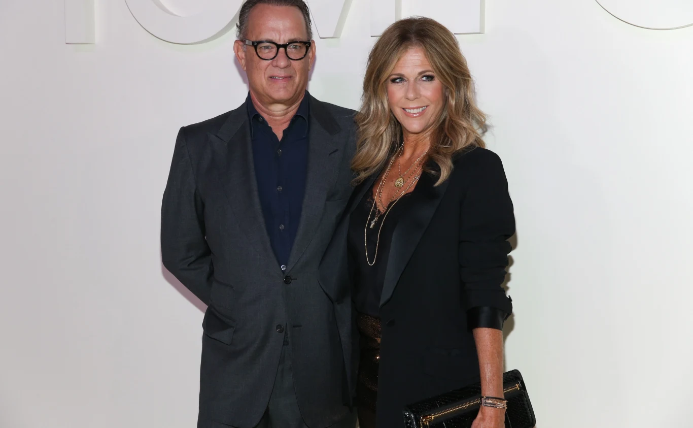 Tom Hanks z żoną Ritą Tom Hanks z żoną Ritą