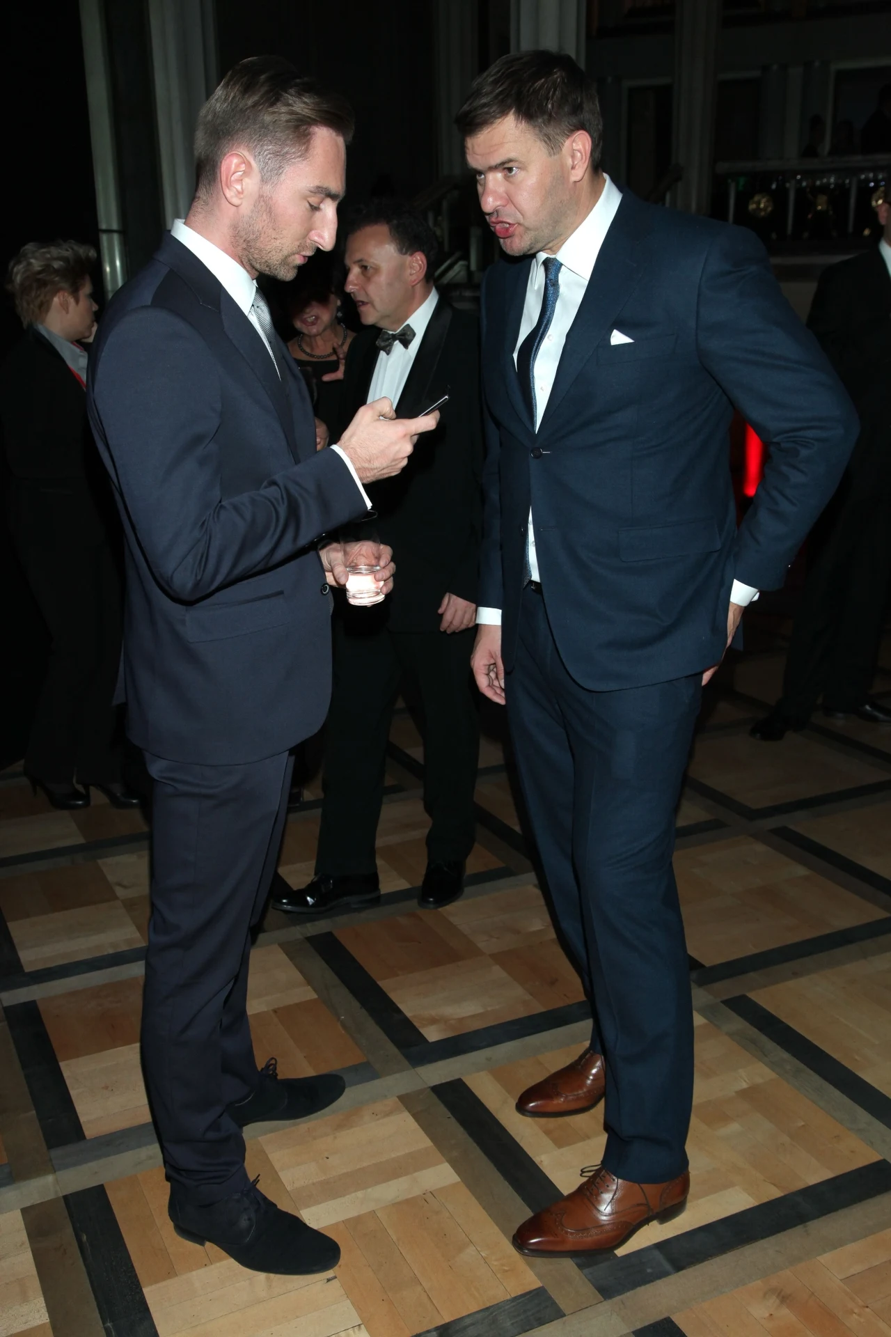 Łukasz Jakóbiak, na zdjęciu z Tomkiem Karolakiem