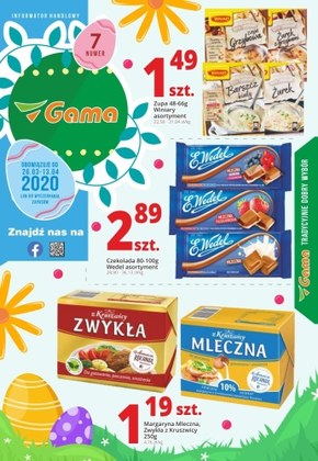 Promocje Wielkanocne w sklepach Gama