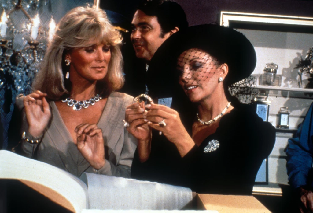 Linda Evans i Joan Collins Linda Evans i Joan Collins