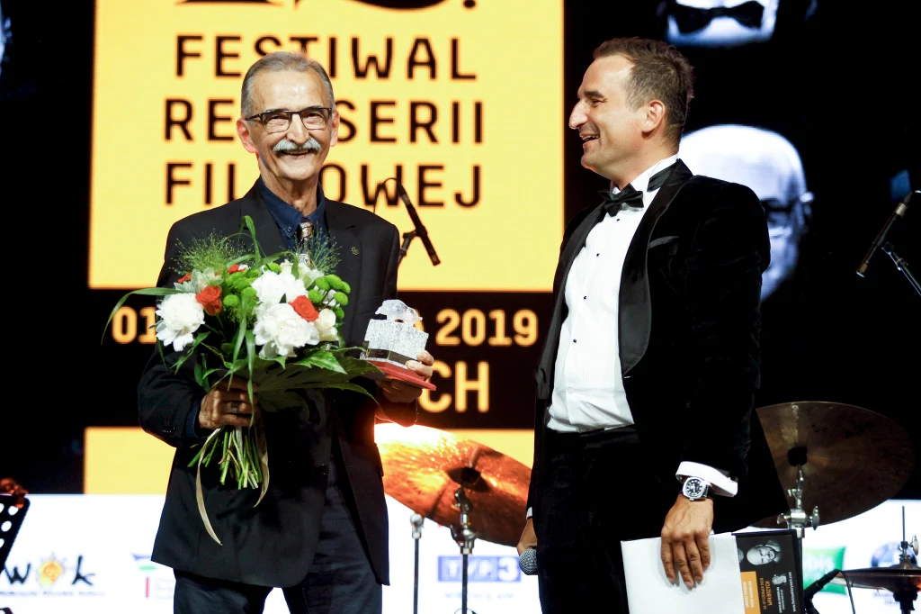 Michał Koterski z tatą, Markiem Koterskim Michał Koterski z tatą, Markiem Koterskim