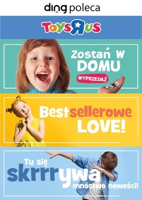 Zostań w domu z zabawkami z Toys"R"Us