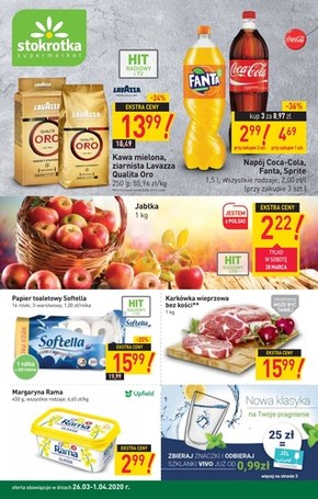 Oferta niskich cen w Stokrotce Supermarket