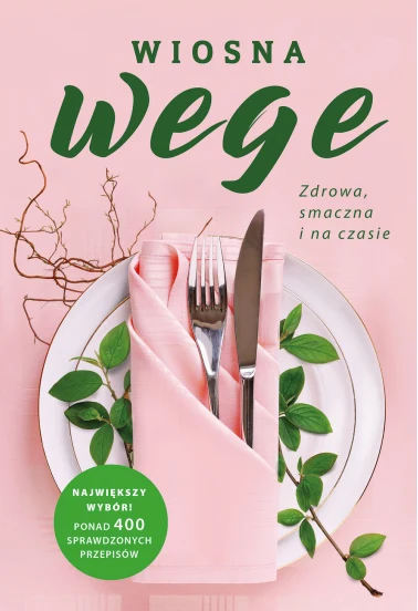 Okładka książki "Wiosna wege"