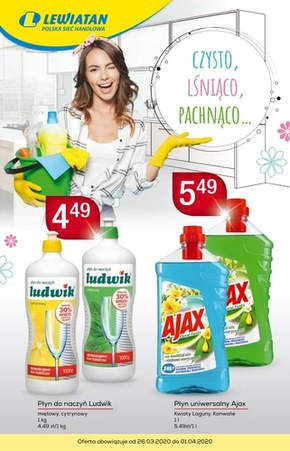 Czysto, lśniąco i pachnąco z Lewiatanem!