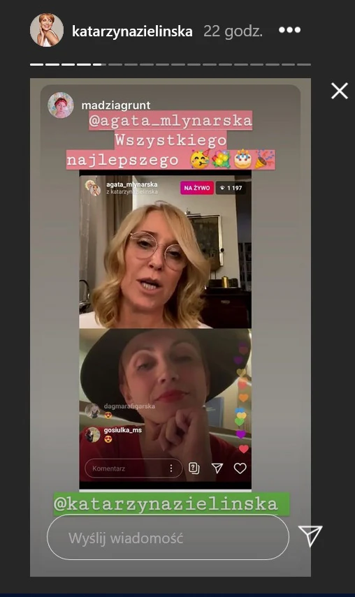 Tak wyglądała impreza Agaty Młynarskiej Tak wyglądała impreza Agaty Młynarskiej