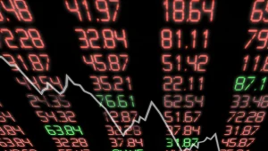 Mocne spadki na warszawskiej giełdzie. Banki w piątek (04.04.2025) tracą najwięcej. Zdj. ilustracyjne