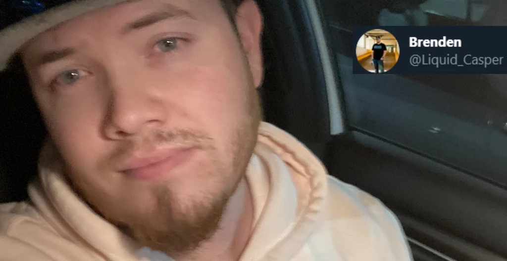 Brenden "Casper" Marino - zdjęcie zamieszczone w serwisie Twitter
