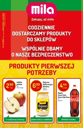 Promocje w sklepach Mila