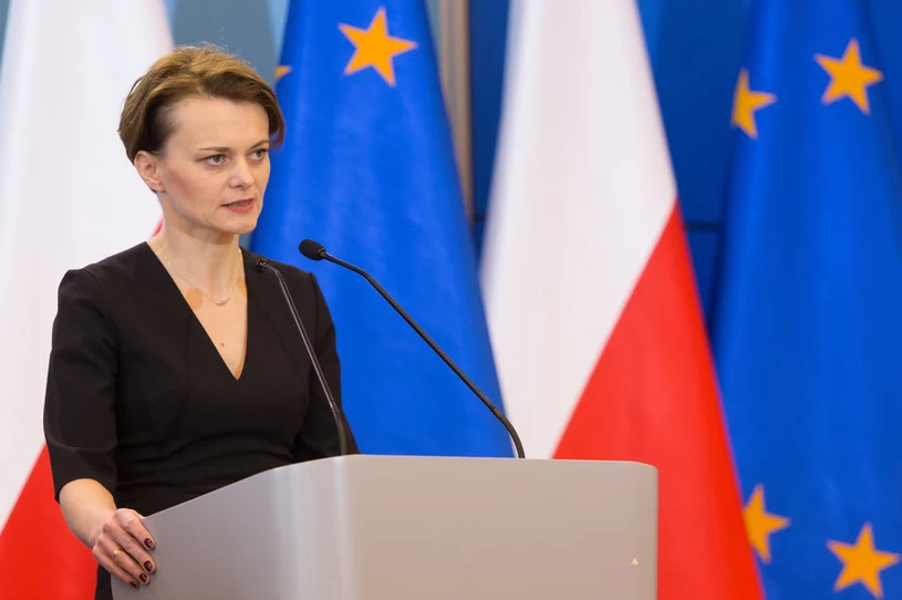 Minister Jadwiga Emilewicz /Wojciech Koziol /Agencja FORUM

