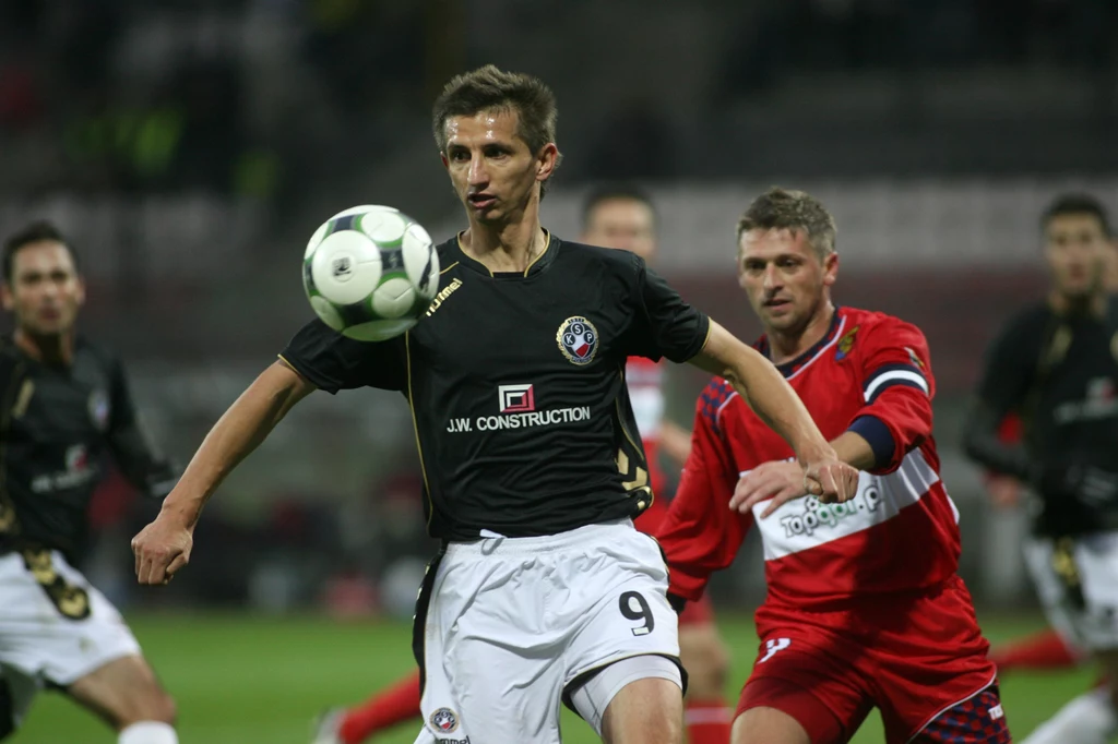 Michał Chałbiński w barwach Polonii Warszawa Michał Chałbiński w barwach Polonii Warszawa